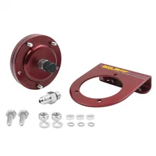 GAUGE; FUEL PRESSURE; 2 5/8in.; 15PSI; MECH. INCL. ISOLATOR; CARBON FIBER image 3