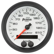 GAUGE; SPEEDOMETER; 3 3/8in.; 225KM/H; GPS; PHANTOM II image 1