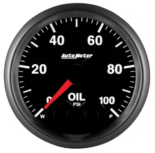 GAUGE; OIL PRESS; 2 1/16in.; 100PSI; STEPPER MOTOR W/PEAK/WARN; ELITE image 3