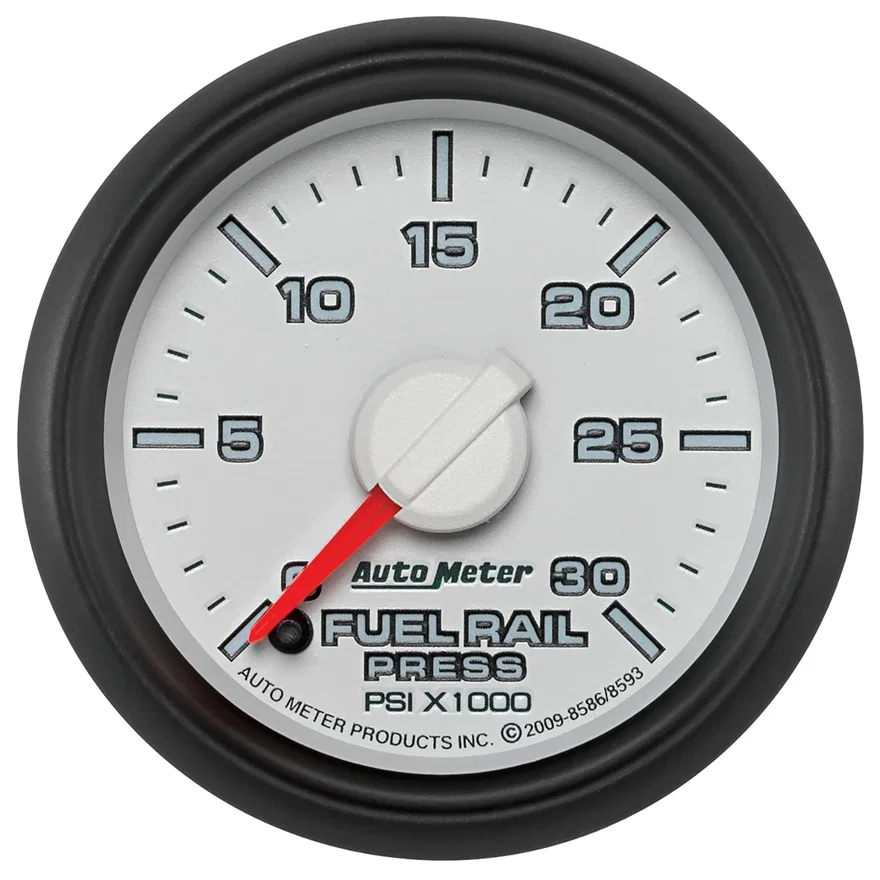 AutoMeter 8586, GAUGE; RAIL PRESS; 2 1/16in.; 30KPSI; DIGITAL STEPPER MOTOR; RAM GEN 3 FACT. MAT for Dodge