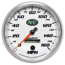 GAUGE; SPEEDOMETER; 5in.; 160MPH; ELEC. PROGRAMMABLE; NV image 1