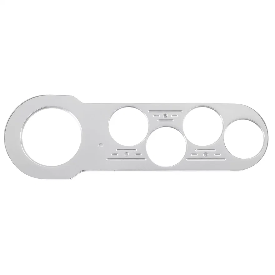 AutoMeter 7042, DASH PANEL; CHEVY CAR 53-54; 1 X 3-1/8in.; 4 X 2-1/16in.; BILLET