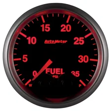 GAUGE; FUEL PRESS; 2 1/16in.; 35PSI; STEPPER MOTOR W/PEAK/WARN; ELITE image 8