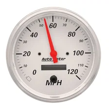GAUGE KIT; 2 PC.; QUAD/SPEEDOMETER; 5in.; ARCTIC WHITE image 3