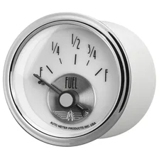 GAUGE; FUEL LEVEL; 2 1/16in.; 0OE TO 90OF; ELEC; PRESTIGE PEARL image 2