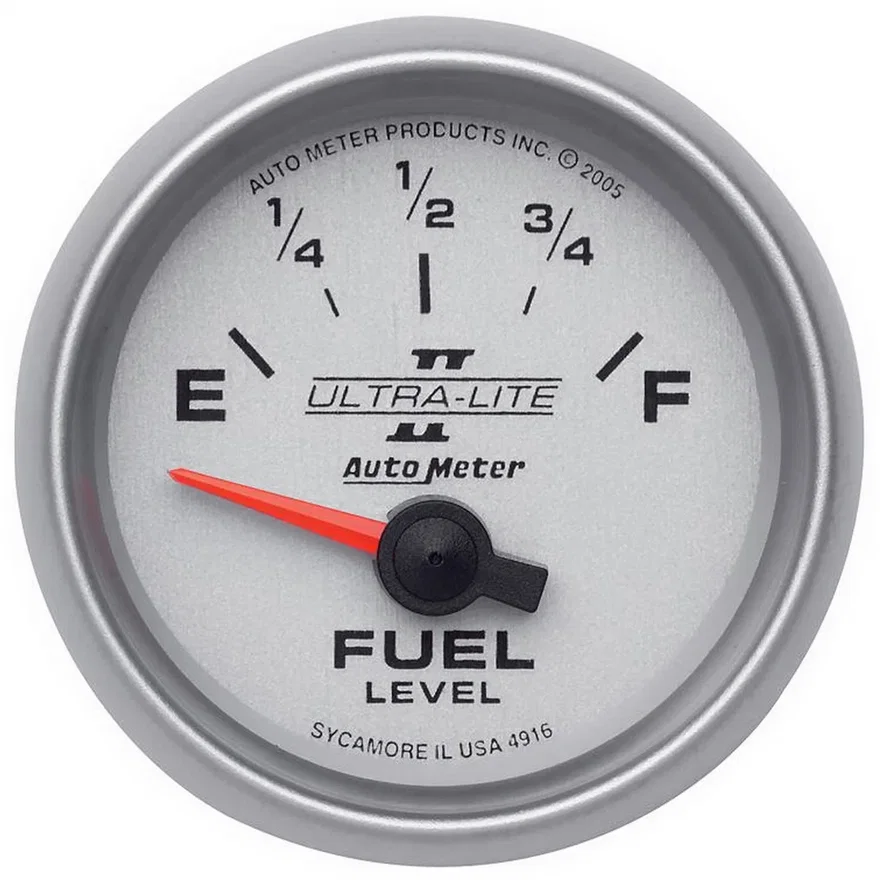 GAUGE; FUEL LEVEL; 2 1/16in.; 240OE TO 33OF; ELEC; ULTRA-LITE II