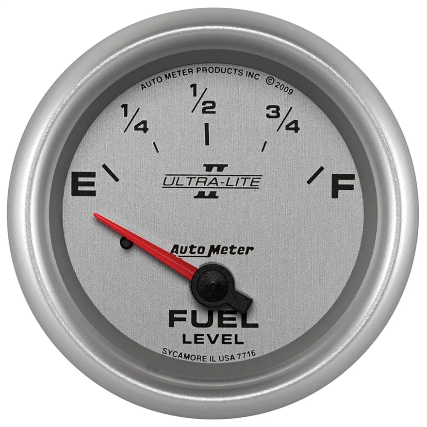 GAUGE; FUEL LEVEL; 2 5/8in.; 240OE TO 33OF; ELEC; ULTRA-LITE II