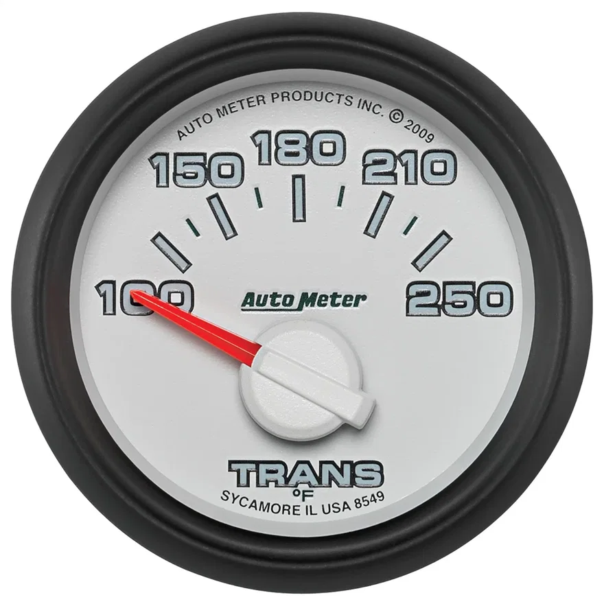 AutoMeter 8549, GAUGE; TRANS. TEMP; 2 1/16in.; 100-250deg.F; ELECTRIC; RAM GEN 3 FACTORY MATCH for Dodge
