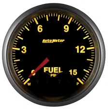 GAUGE; FUEL PRESS; 2 1/16in.; 15PSI; STEPPER MOTOR W/PEAK/WARN; ELITE image 3