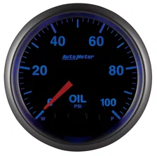 GAUGE; OIL PRESS; 2 1/16in.; 100PSI; STEPPER MOTOR W/PEAK/WARN; ELITE image 2