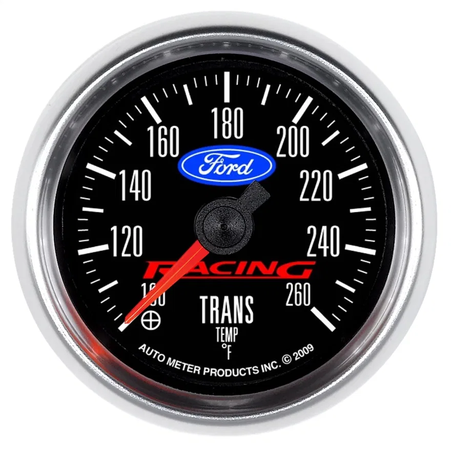 AutoMeter 880314, GAUGE; TRANS TEMP; 2 1/16in.; 100-260deg.F; DIGITAL STEPPER MOTOR; FORD RACING