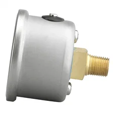 GAUGE; PRESSURE; 1.5in. DIRECT MNT; 60PSI; LIQUID FILLED MECH; BLK; 1/8in. NPTF image 2