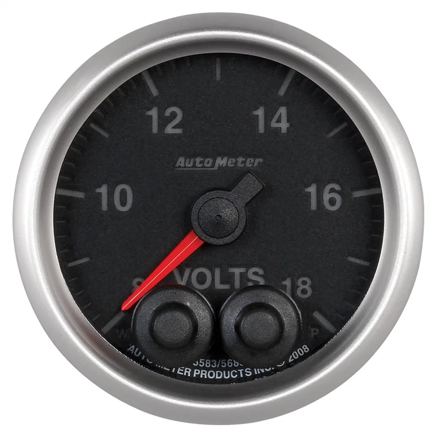GAUGE; VOLT; 2 1/16in.; 18V; DIGITAL STPR MTR W/PK/WRN; ELITE; W/O PRO-CONTROL