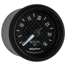 GAUGE; BOOST; 2 1/16in.; 35PSI; MECHANICAL; GT image 6