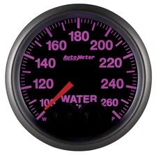 GAUGE; WATER TEMP; 2 1/16in.; 260deg.F; STEPPER MOTOR W/PEAK/WARN; ELITE image 8