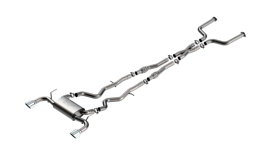 Cat-Back Exhaust System S-Type for 2016-2024 Infiniti Q50