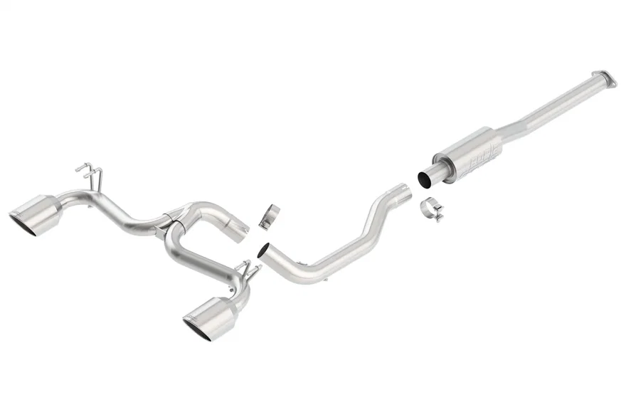 Cat-Back Exhaust System S-Type for 2008-2015 Mitsubishi Lancer Evolution X