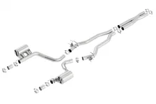 Hellcat Cat-Back Exhaust System ATAK for 2015-2023 Dodge Charger SRT image 1