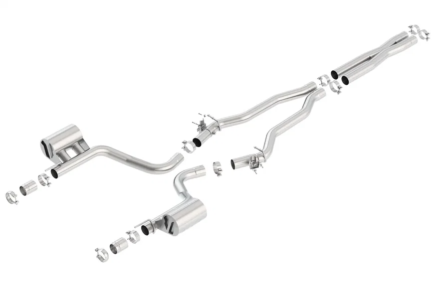 Hellcat Cat-Back Exhaust System ATAK for 2015-2023 Dodge Charger SRT
