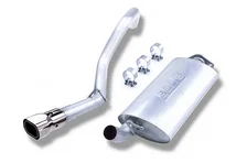 Cat-Back Exhaust System Touring for 2000-2006 Jeep Wrangler TJ image 1