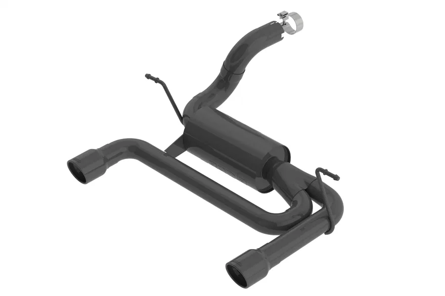 Axle-Back Exhaust System S-Type Part for 2018-2026 Jeep Wrangler JL/ JLU
