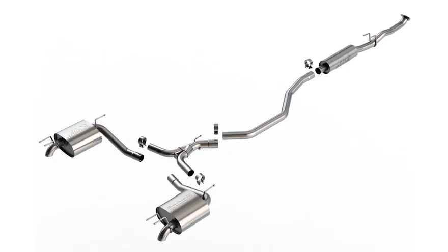 Cat-Back Exhaust System S-Type Part for 2023-2024 Honda Accord LX/ EX
