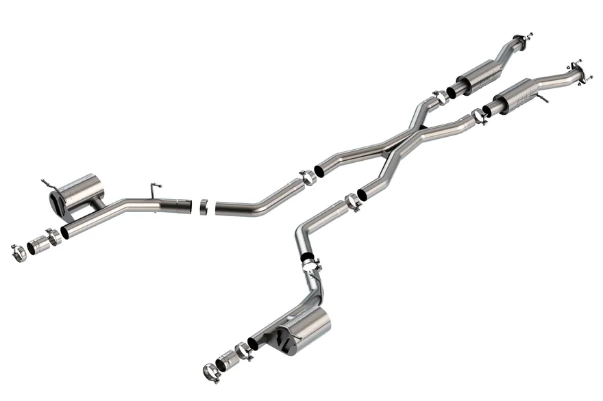 Hellcat Cat-Back Exhaust System S-Type for 2021-2023 Dodge Durango SRT