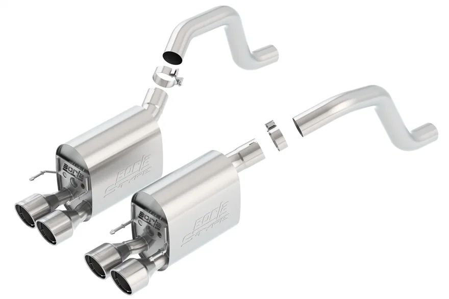 C6 Corvette Z06/ C6 Corvette ZR1 2006-2013 Axle-Back Exhaust System S-Type II