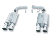 C4 Corvette 1984-1991 Axle-Back Exhaust System S-Type image 1