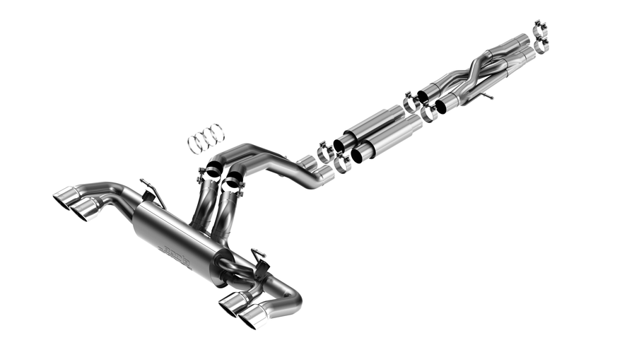 Cat-Back Exhaust System S-Type for 2021-2023 Jeep Wrangler Rubicon 392 JLU
