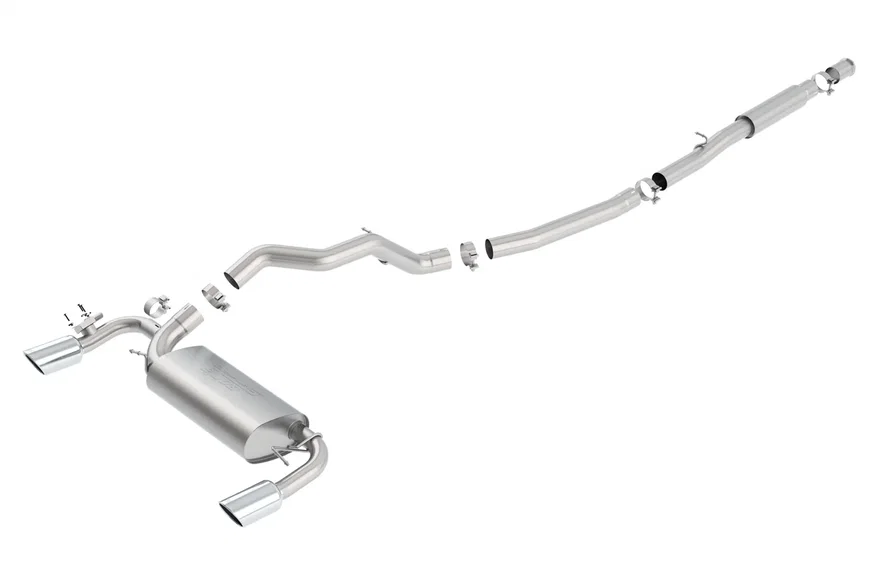 Cat-Back Exhaust System S-Type for 2016-2018 Ford Focus RS