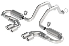Cat-Back Exhaust System S-Type Classic for 1997-2004 Chevrolet Corvette/ Corvette Z06 C5 image 1