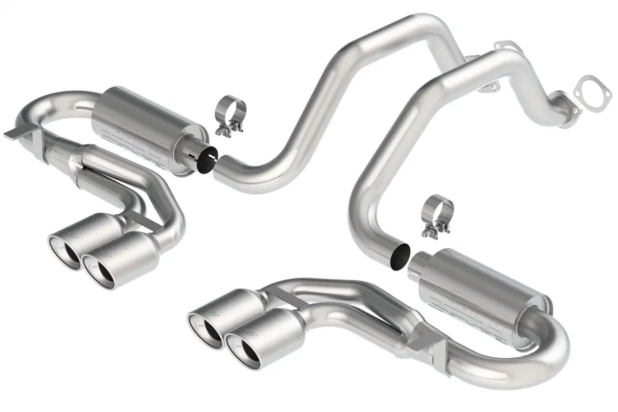 Cat-Back Exhaust System S-Type Classic for 1997-2004 Chevrolet Corvette/ Corvette Z06 C5