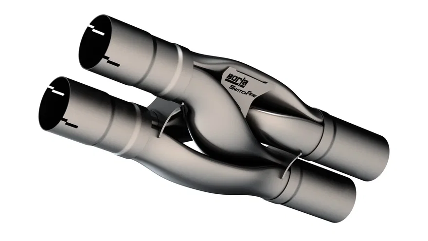 Dark Horse Universal Hydroformed SwitchFire® X-Pipe Part for 2018-2026 Ford Mustang GT/ 2024-2026 Mustang
