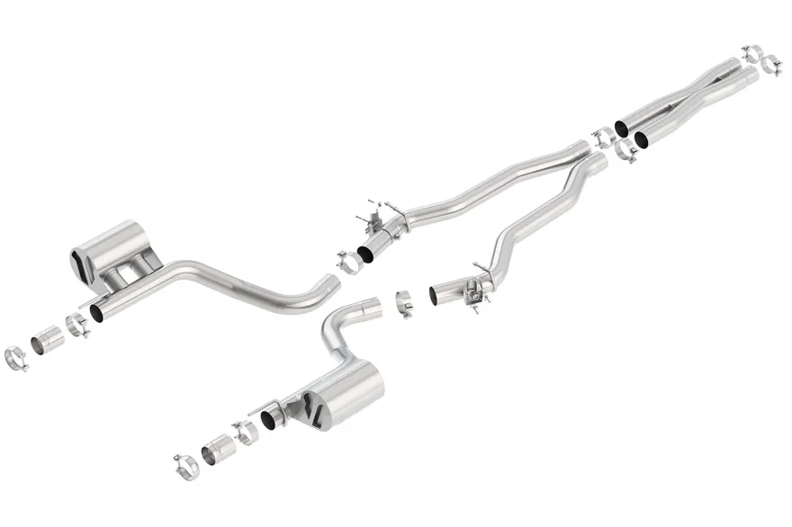 Hellcat Cat-Back Exhaust System ATAK for 2015-2023 Dodge Challenger SRT