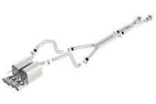 Cat-Back Exhaust System S-Type II for 2005-2008 Chevrolet Corvette C6 image 1