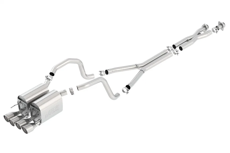 Cat-Back Exhaust System S-Type II for 2005-2008 Chevrolet Corvette C6