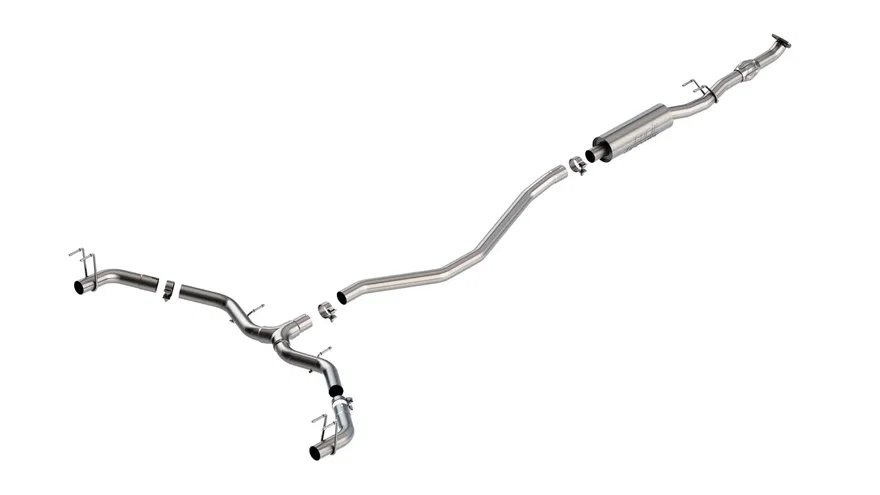 Back Exhaust System S-Type for Honda Civic
