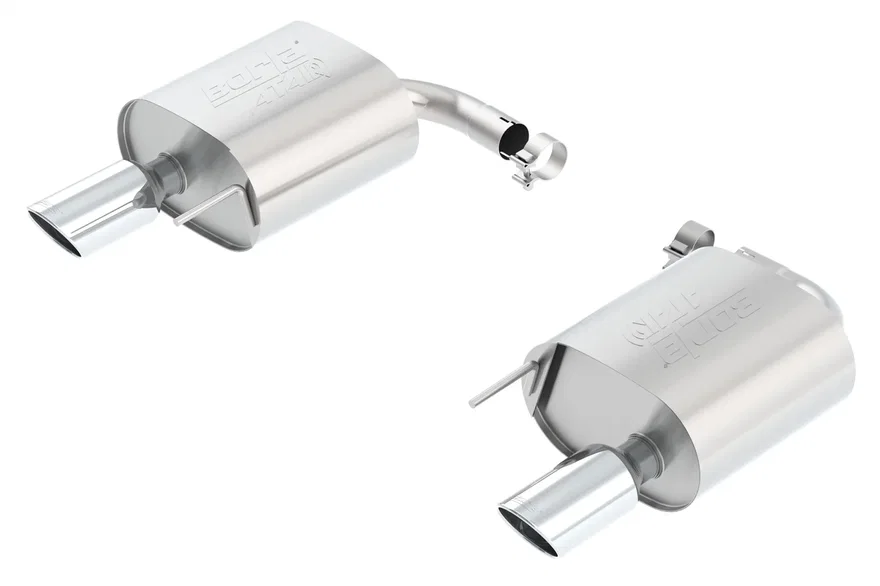 Axle-Back Exhaust System ATAK for 2015-2021 Ford Mustang 2.3L EcoBoost/ 3.7L V6