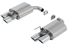 With Active Exhaust Valve Axle-Back Exhaust System S-Type for 2018-2021 Ford Mustang GT image 1