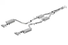 Cat-Back Exhaust System S-Type for 2015-2023 Dodge Challenger R/T image 1