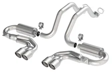 Cat-Back Exhaust System S-Type Classic for 1997-2004 Chevrolet Corvette/ Corvette Z06 C5 image 1