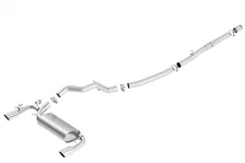 Cat-Back Exhaust System ATAK for 2016-2018 Ford Focus RS image 1