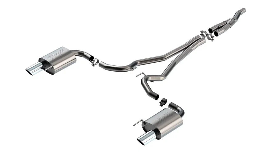 Cat-Back™ Exhaust System S-Type Part for 2024-2026 Ford Mustang EcoBoost
