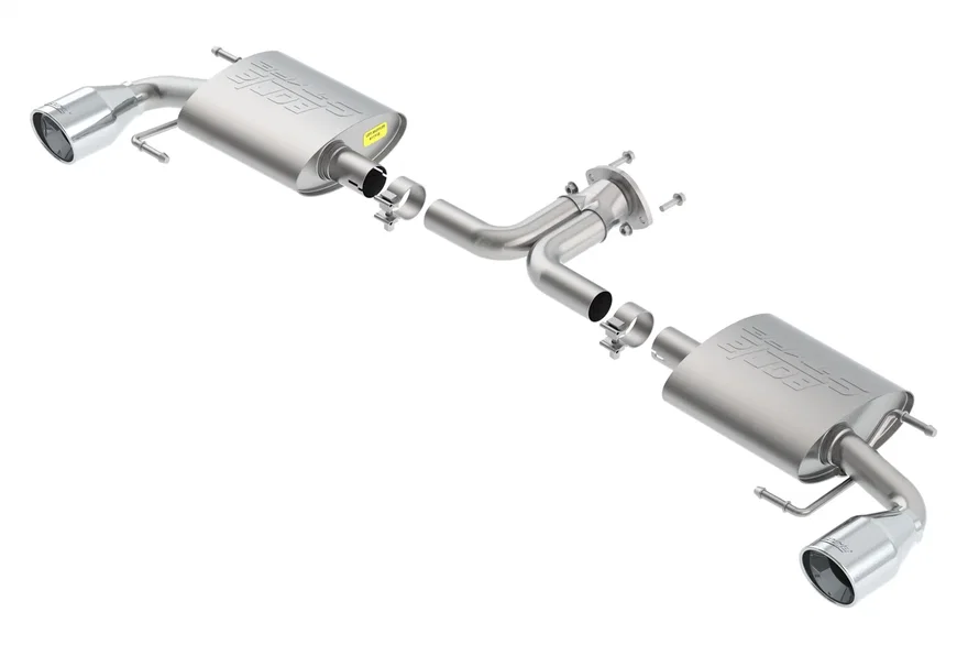 Axle-Back Exhaust System S-Type for 2014-2018 Mazda 3