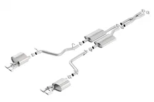 Cat-Back Exhaust System S-Type for 2011-2014 Dodge Challenger SE/ SXT V6 image 1