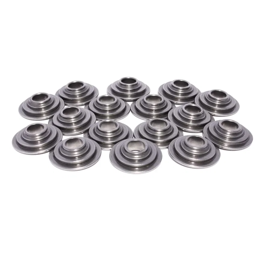 COMP Cams 1754-16, 7 Tool Steel Retainer Set of 16, 8mm Valve, Spring w/ 1.250" O.D