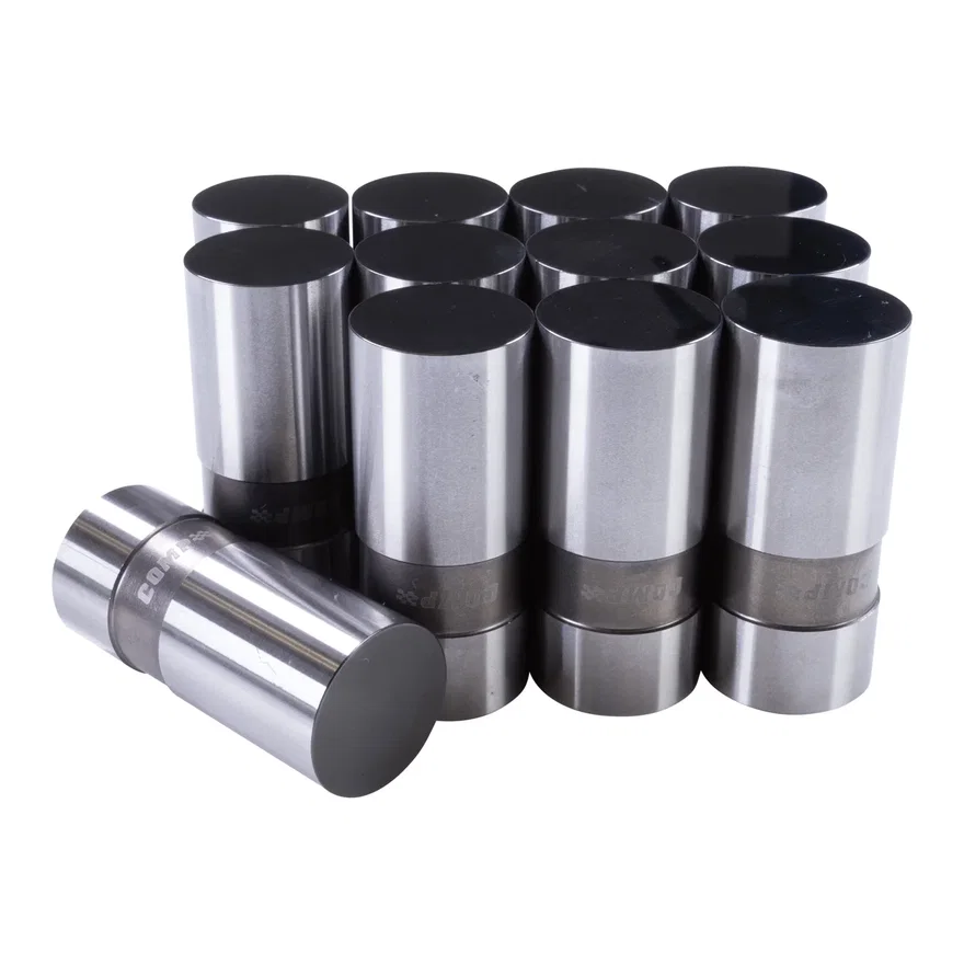 COMP Cams 310203112, Xtreme Energy DLC Solid Flat Tappet Lifters for Ford Applications .875 Diameter - Set of 12