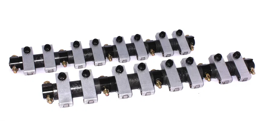 COMP Cams 1515CPG, Shaft-Mount Aluminum 1.5 Ratio Rocker Kit for Chrysler 273-360 w/ OE Head