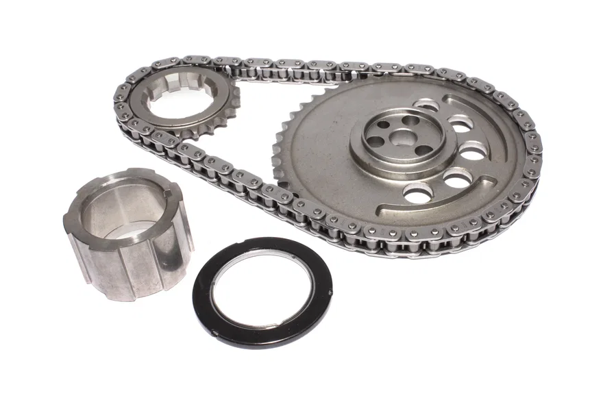 COMP Cams 9672T9, 9-Keyway Single Chain Timing Set for 3-Bolt, 58X, 4 Pole Reluctor GM LS